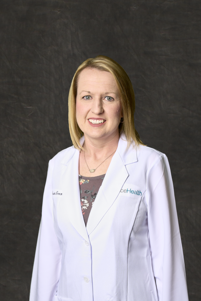 Headshot of Melissa Trent, APRN, a compassionate pediatric nurse practitioner serving Corbin, KY.